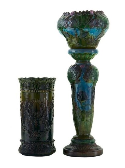 Two Pieces of Majolica
