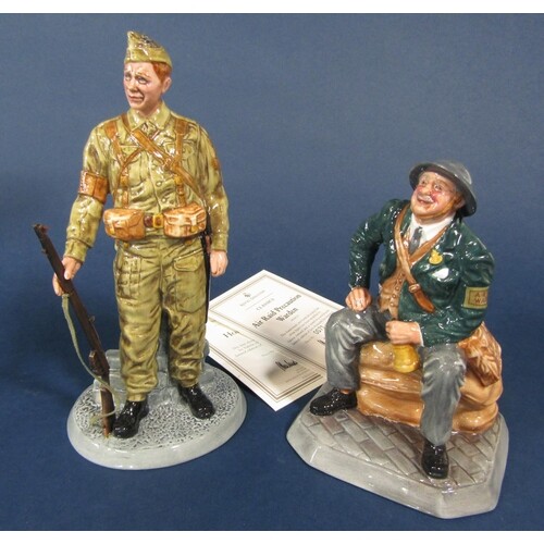 Two Royal Doulton limited edition figures from the Classics ...