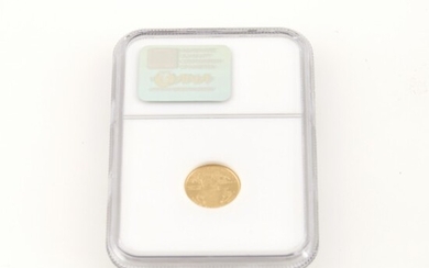 US Gold Coin: American Eagle $5--2003, NGC graded and encased, #172545-005