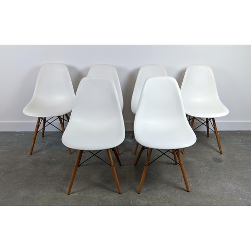 VITRA DSW CHAIRS, a set of six, by Charles and Ray Eames, 81...