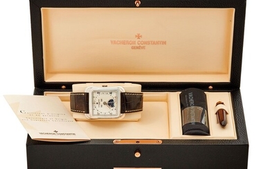 Vacheron Constantin, Réf. 47300, n° 777xxx, garantie d'origine du 20 mars 2006. Une belle montre...