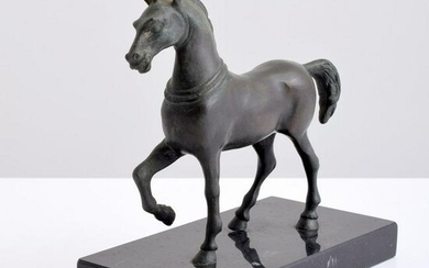 Valese Bronze Horse Sculpture