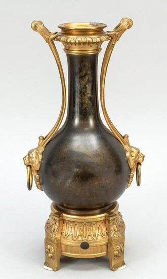 Vase/lamp base, late 19th c.