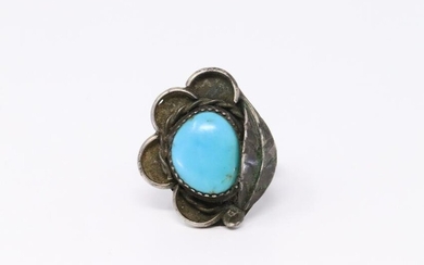 Vintage Pawn Turquoise Ring