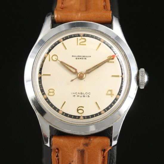 Vintage Philippe Béguin Swiss Hand-Wind Wristwatch