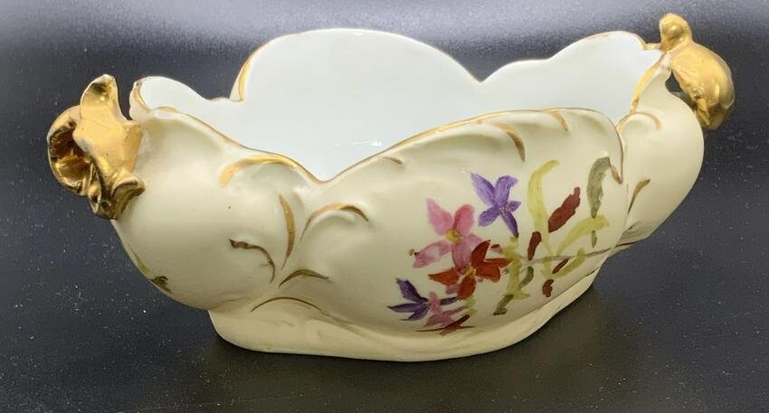 Vintage RUDOLSTADT German Porcelain Trinket Bowl