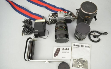 Vintage Rolleiflex Camera & Lenses