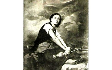 Vintage c.1920â€™s Half-tone Print, #536 Jeanne D'Arc