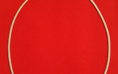 Vintage necklace dating from the 70s in 18 carat gold,...