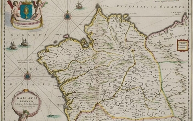 W. J. BLAEU Y H. OJEA (XVI C / .) "Map of the Kingdom