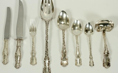 WHITING MANUFACTURING CO. STERLING SILVER FLATWARE