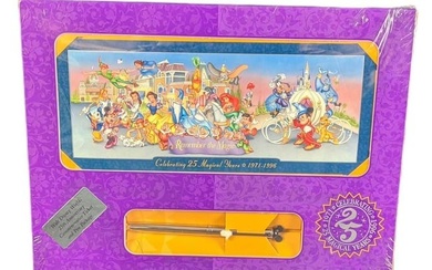 Walt Disney World 25th Anniversary Commemorative Ticket and Pen Package
