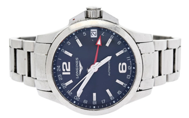 Watches Longines LONGINES, Conquest, GMT, Cal 704 (ETA A07171), Seri...