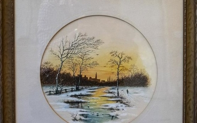 Watercolor on Paper (19/20th Century)