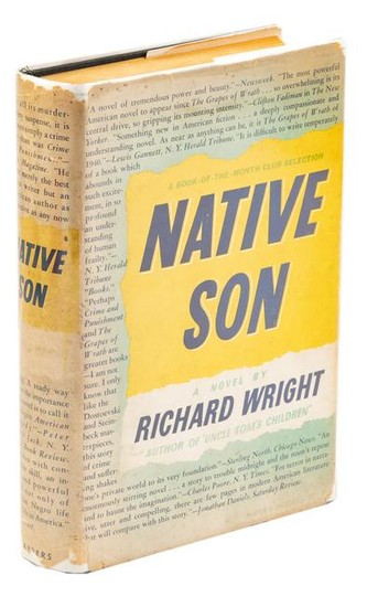 Wright's Native Soon, 1st ed. in jacket