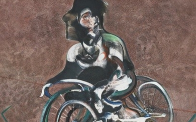 After Francis Bacon, Portrait of George Dyer Riding a Bicycle
