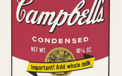 Andy Warhol, Oyster Stew, from Campbell's Soup II