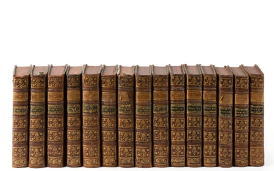 (chirurgie) Mémoires de l'Académie Royale de Chirurgie. Paris, Charles Osmont, 1743-74. 15 vol. in-8°. Illustré de