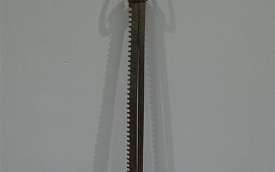 (-), grote smeedijzeren vuurhaal, 18e/19e eeuw, h. 138...