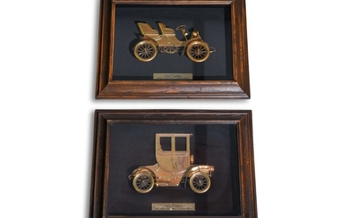 Pair of Cadillac Art Pieces