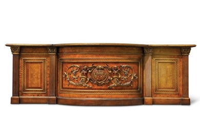 Carved Lobby Counter