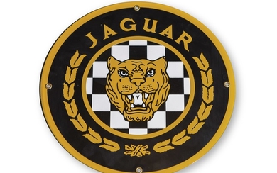 Jaguar Reproduction Sign