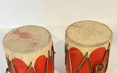 vintage native american Hand Drum Zuni