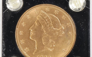 1899 US GOLD $20 LIBERTY HEAD DOUBLE EAGLE