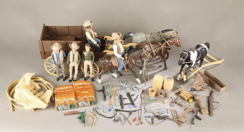 1960s American Character "Bonanza" toys.