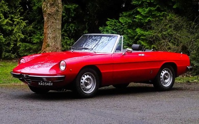 1979 Alfa Romeo 2000 Spider Well maintained and subject to recent cosmetic refresh