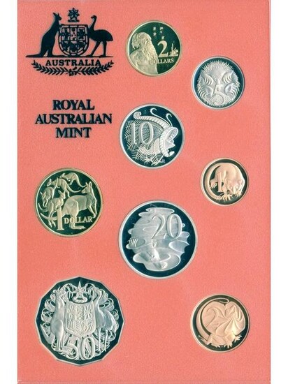 1990 Australian Eight-Coin Proof Set