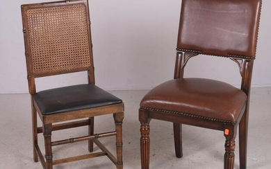 (2) Decorative side chairs