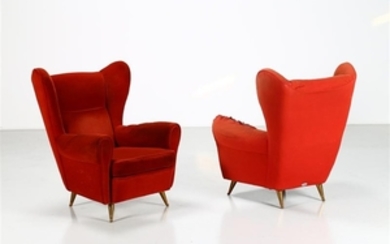 FEDERICO MUNARI Pair of armchairs.