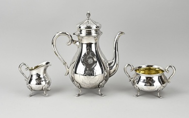 3-piece silver tableware