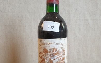5 bottles Château Beauséjour 1986 Saint Emilion - dirty labels...