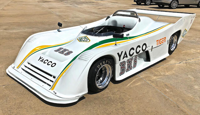 1980 Toj 206 SC Sports RacerChassis no. 206 SC 001