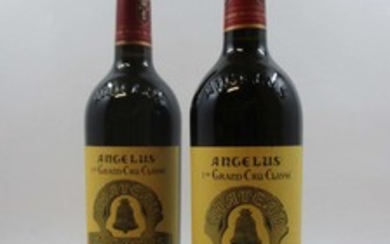 2 bouteilles CHÂTEAU ANGELUS 2001 1er GCC (B) Saint Emilion (Cave 8)