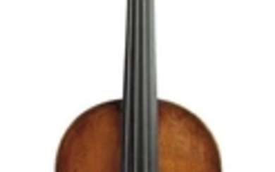 Violin - C. 1780, possibly Venetian, unlabeled, length of two-piece back 357 mm.