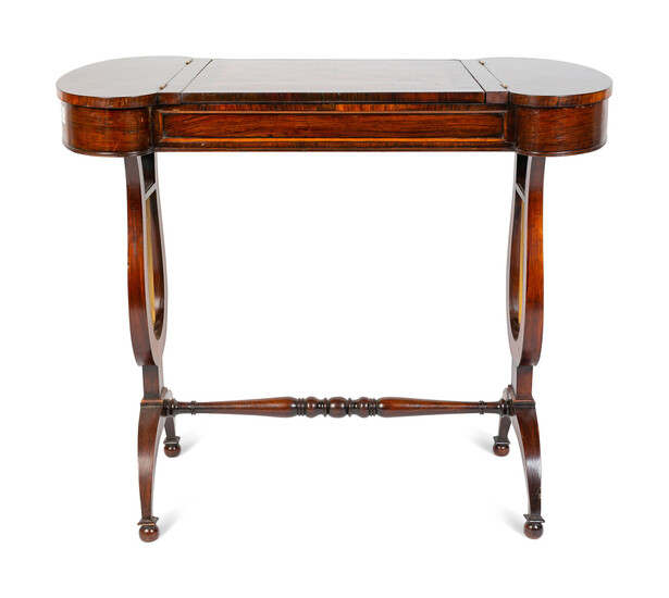 A Classical Style Mahogany Game Table