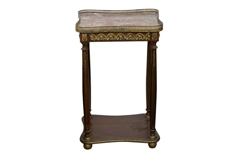 A FRENCH EMPIRE STYLE OCCASIONAL TABLE, EARLY 20TH CENTURY