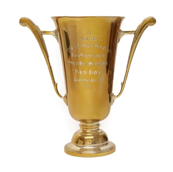 A George V Silver Trophy-Cup, by William Neale and Son...