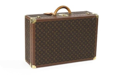 A Louis Vuitton monogrammed canvas 'Alzer 65' suitcase