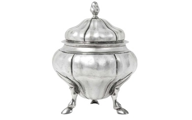 A Maltese Silver Sugar-Bowl and Cover by Francesco Arnaud, Rohan Period, Circa 1780