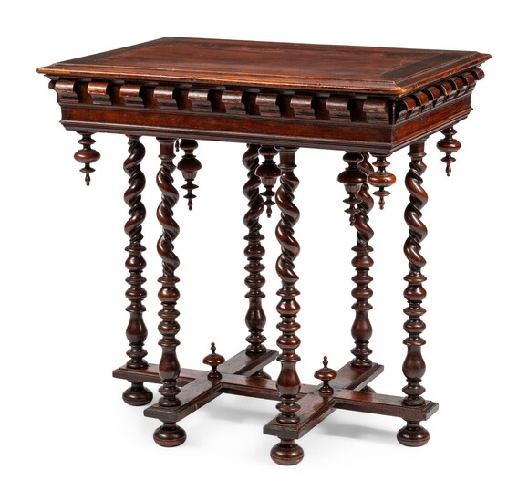 A Portuguese Style Walnut Table