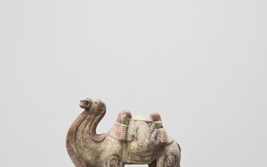 A TERRACOTTA MODEL OF A CAMEL, TANG