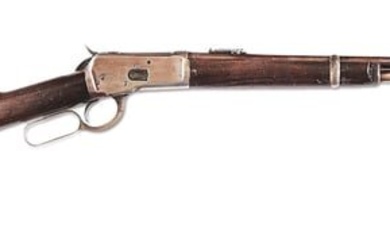 (A) WINCHESTER MODEL 1892 SADDLE RING CARBINE.