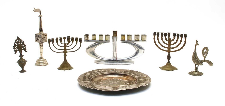 A collection of Judaica