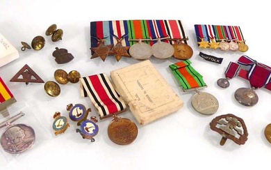 A set of four WWII Medals and a QEII Special...