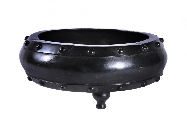 A very large Chinese bronze censer