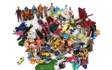 ACTION FIGURES - COLLECTION OF 1980S & 1990S FIGURES